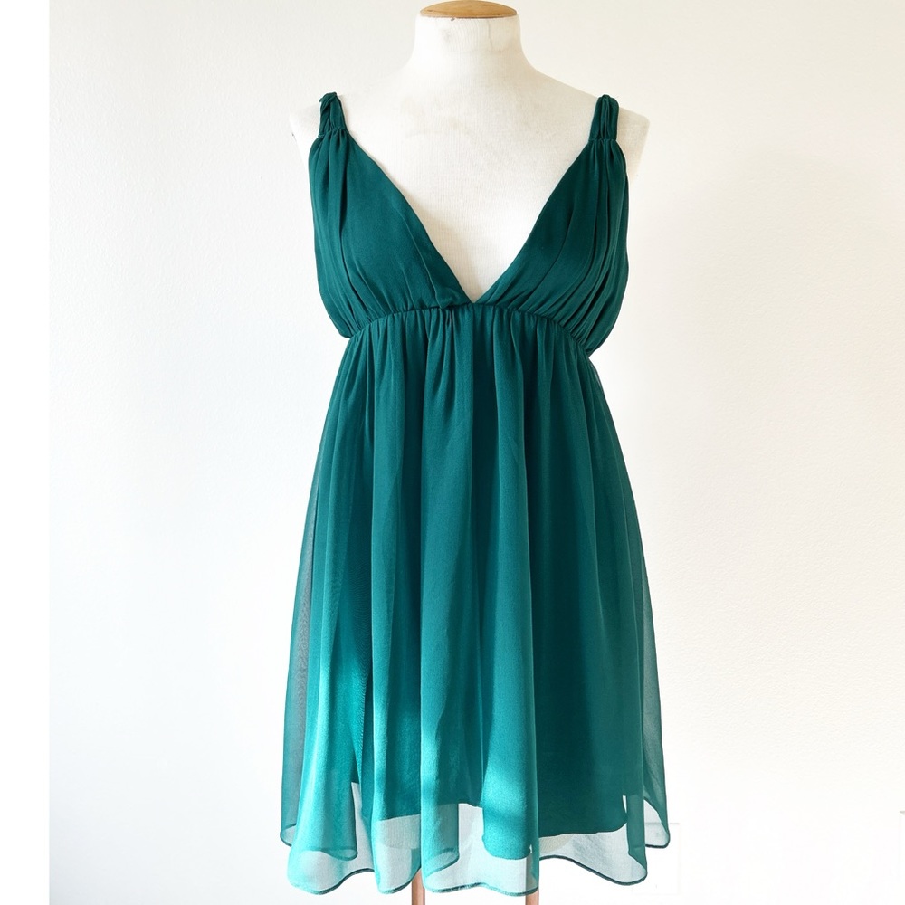 Jenni Kayne 100% Silk Mini Dress